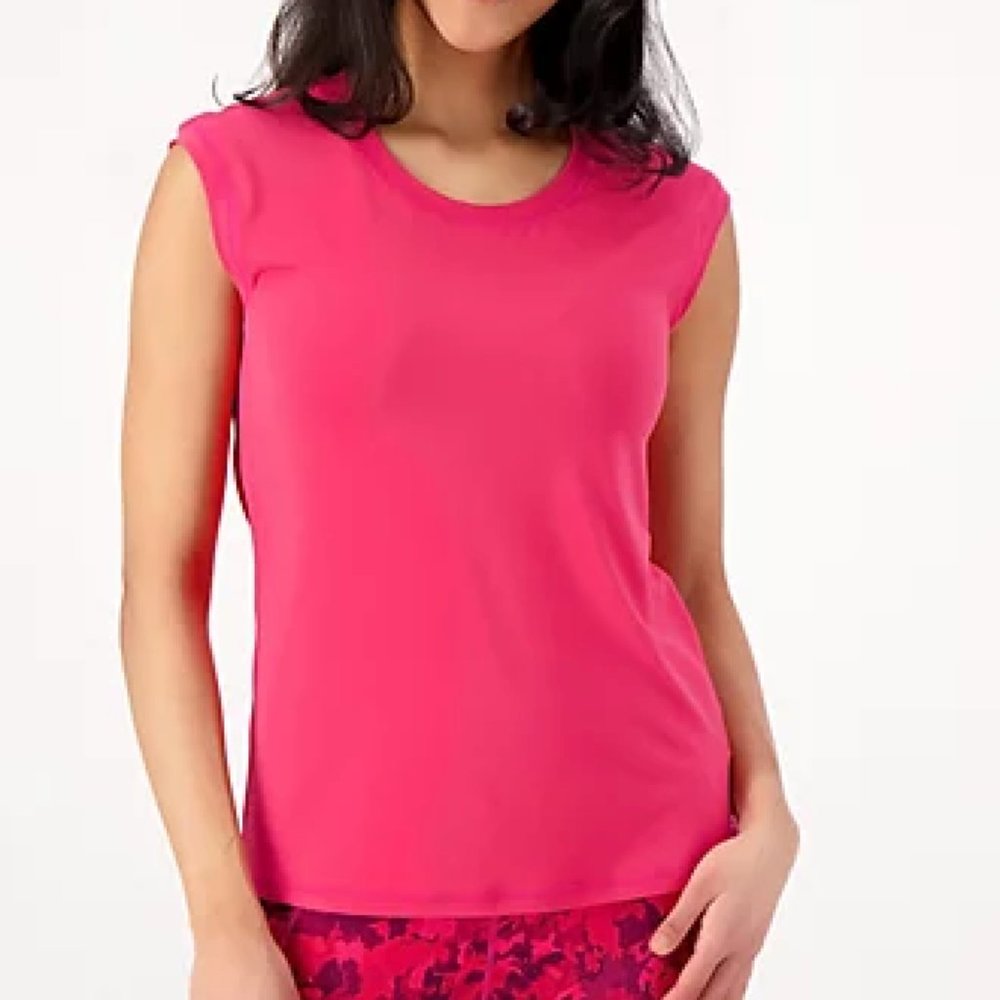 NWT Gymwrap Everyday Tank with High-Low Hem